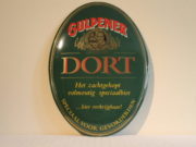 Gulpener Dort emaille reclame bord